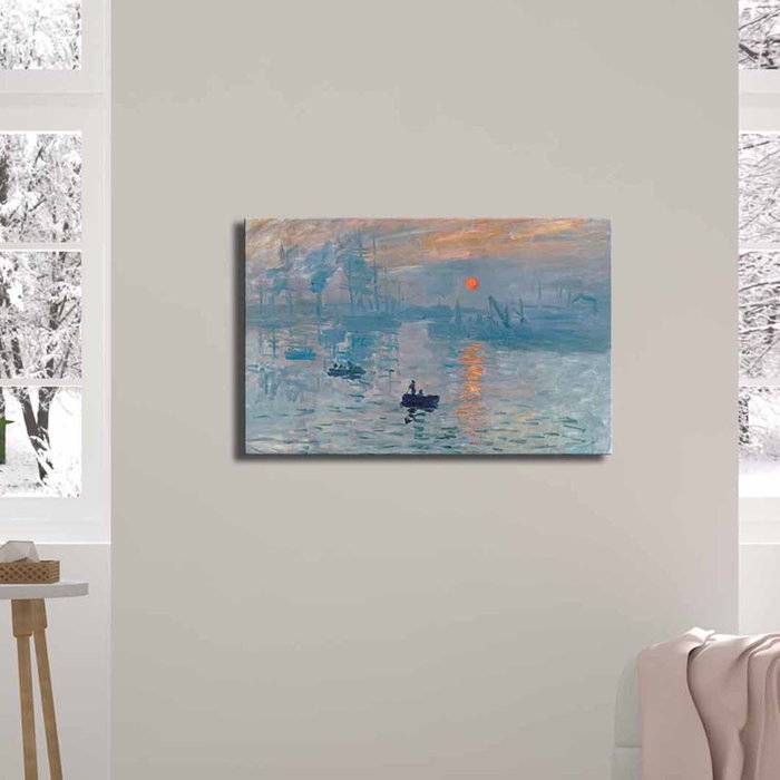 Wallity FAMOUSART-07 Cuadro Decorativo en Lienzo de Claude Monet Wallity FAMOUSART-07 Cuadro Decorativo en Lienzo de Claude Monet